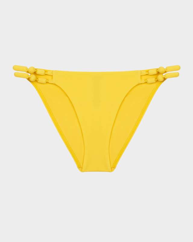 Solid Atena Detail Full Bikini Bottoms